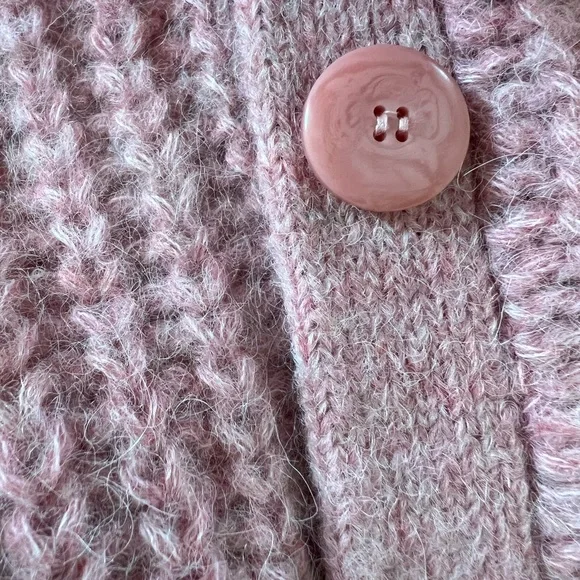 Sezane Pink Women's Cardigan Sweater - Picture 11 of 15